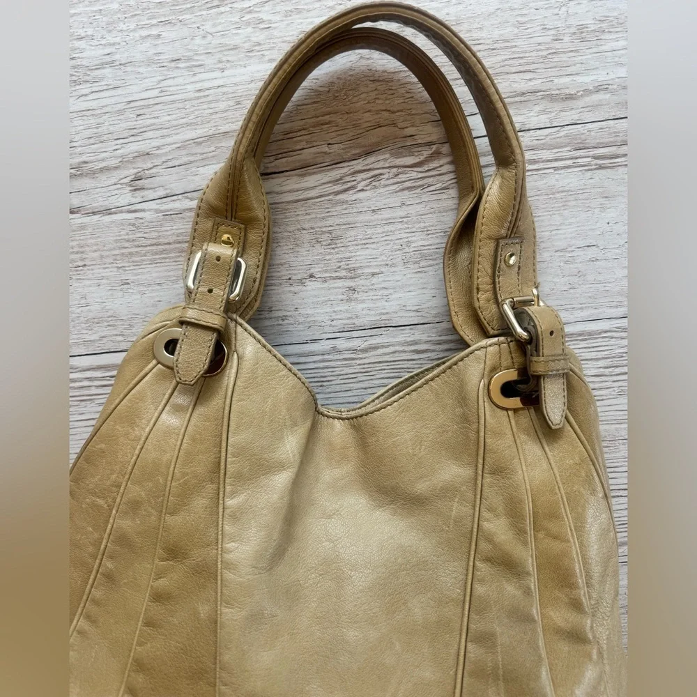 Kooba Large Leather Hobo Shoulder Bag Purse